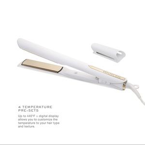 Kristin Ess Mini Flatiron with Free Wide Tooth Comb